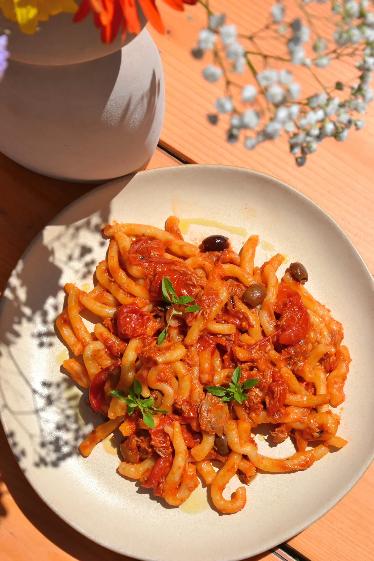 Il Circolino — gnocchetti al pomodoro e olive